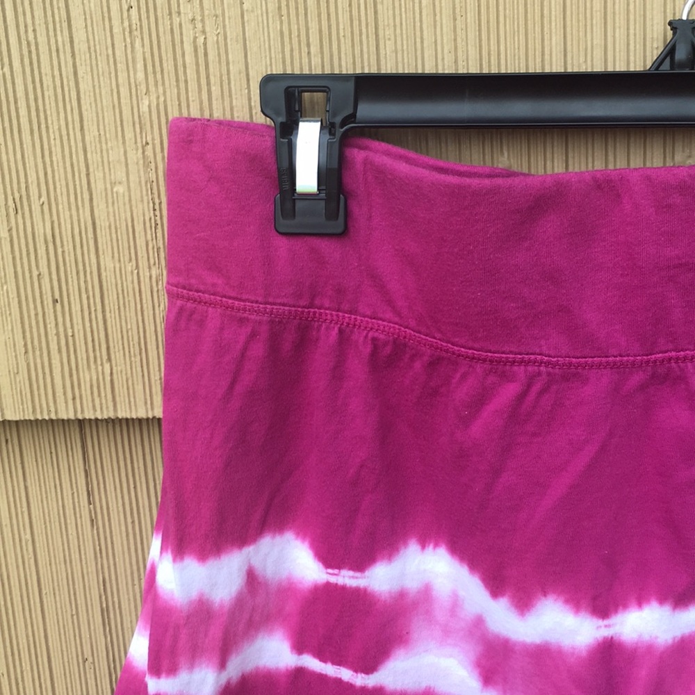 Pink Tie Die Skirt